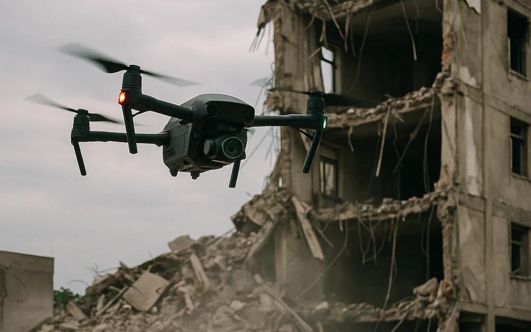 Tecnologías que revolucionarán los derribos en 2026: drones, robots y más